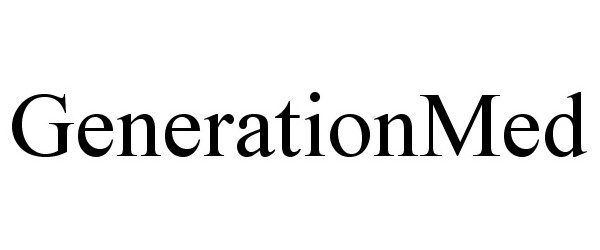 Trademark Logo GENERATIONMED