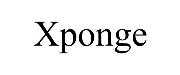 Trademark Logo XPONGE