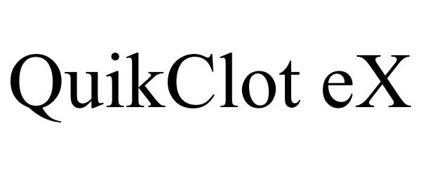 Trademark Logo QUIKCLOT EX