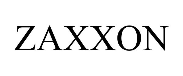 Trademark Logo ZAXXON