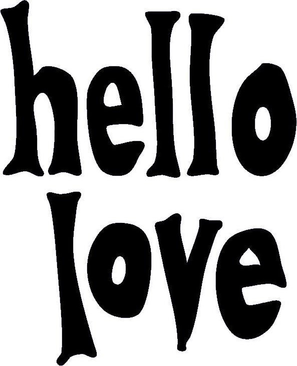Trademark Logo HELLO LOVE