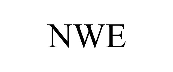 Trademark Logo NWE