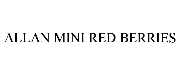  ALLAN MINI RED BERRIES