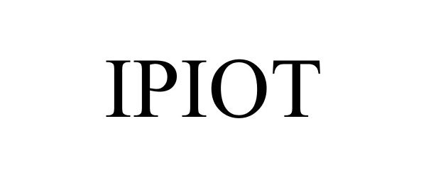 Trademark Logo IPIOT