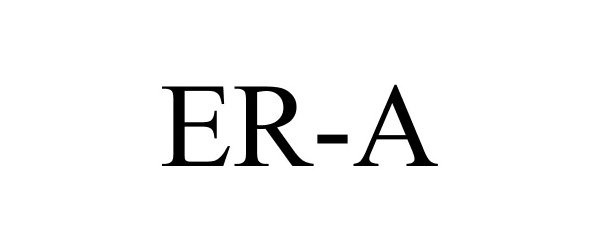 Trademark Logo ER-A