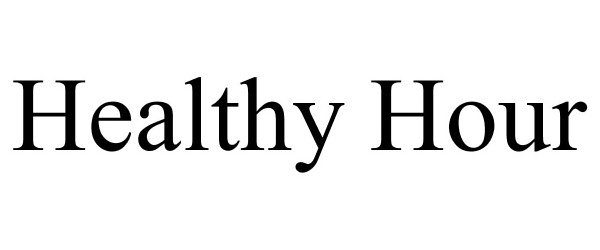 Trademark Logo HEALTHY HOUR