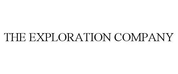Trademark Logo THE EXPLORATION COMPANY