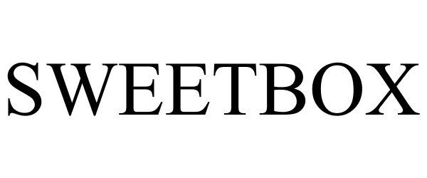 Trademark Logo SWEETBOX