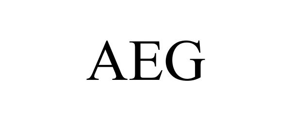 Trademark Logo AEG