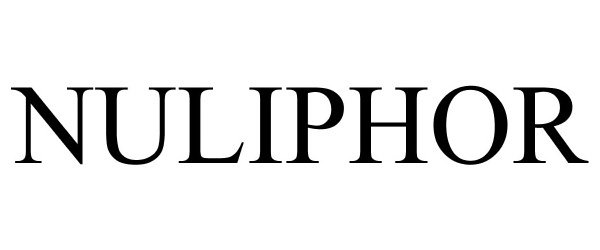 Trademark Logo NULIPHOR
