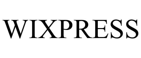 Trademark Logo WIXPRESS