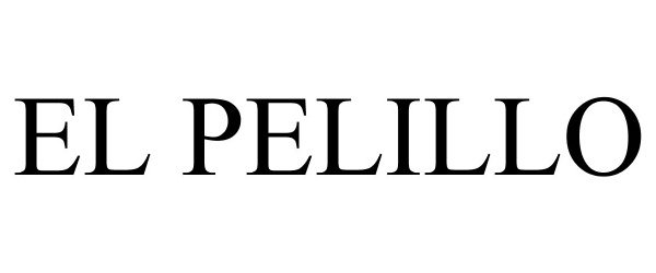 Trademark Logo EL PELILLO