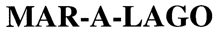 Trademark Logo MAR-A-LAGO