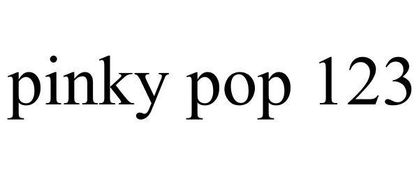  PINKY POP 123
