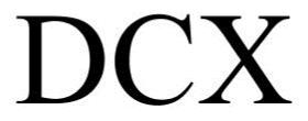 Trademark Logo DCX