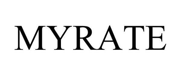 Trademark Logo MYRATE