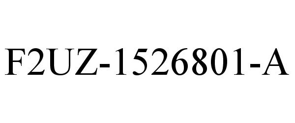 Trademark Logo F2UZ-1526801-A