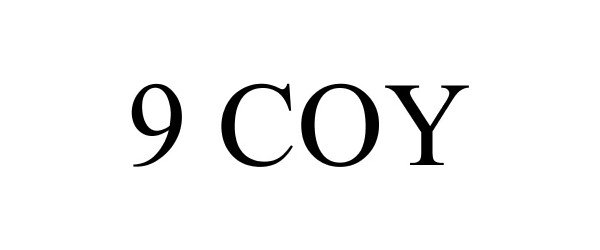 Trademark Logo 9 COY