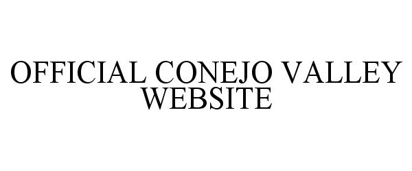 OFFICIAL CONEJO VALLEY WEBSITE