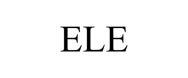  ELE