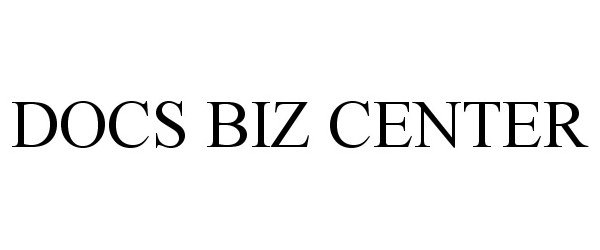  DOCS BIZ CENTER