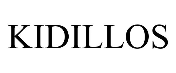 Trademark Logo KIDILLOS