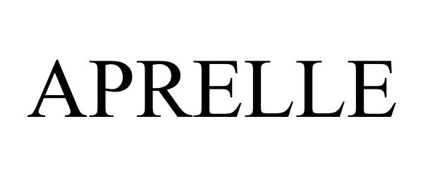 Trademark Logo APRELLE