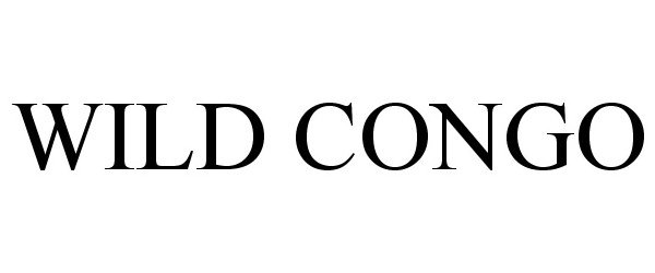 Trademark Logo WILD CONGO
