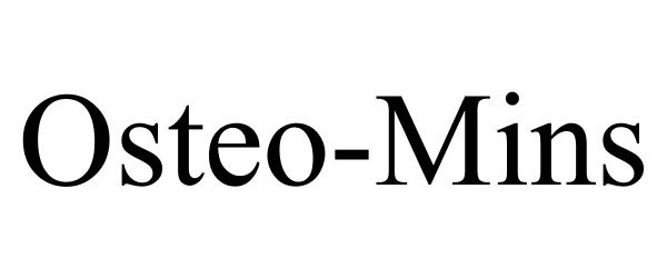 Trademark Logo OSTEO-MINS