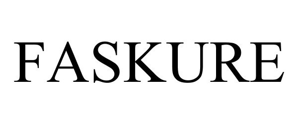 Trademark Logo FASKURE