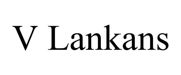 Trademark Logo V LANKANS