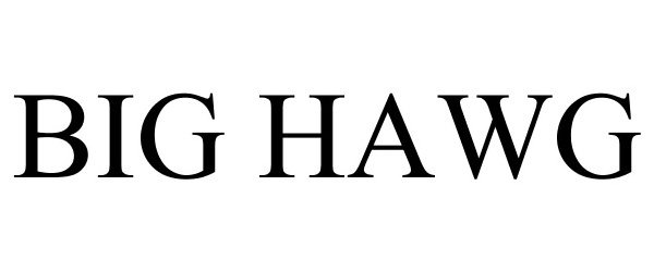 Trademark Logo BIG HAWG