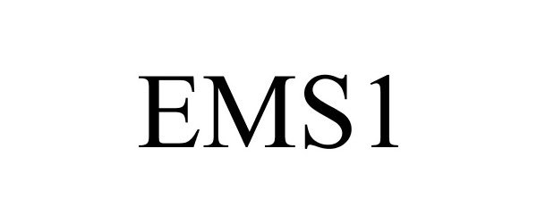 Trademark Logo EMS1