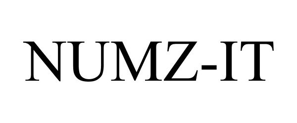Trademark Logo NUMZ-IT