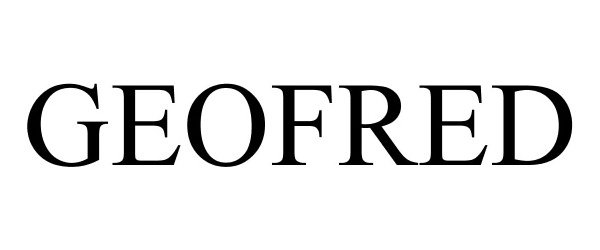 Trademark Logo GEOFRED
