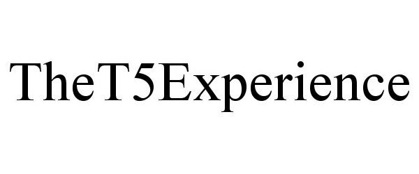 Trademark Logo THET5EXPERIENCE