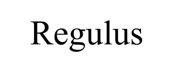 Trademark Logo REGULUS