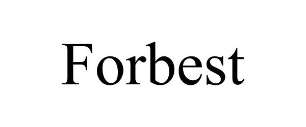 Trademark Logo FORBEST