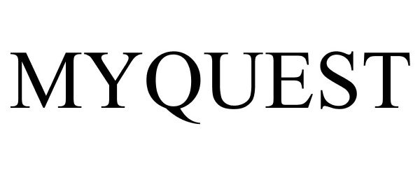 Trademark Logo MYQUEST