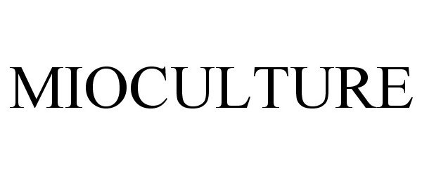 Trademark Logo MIOCULTURE