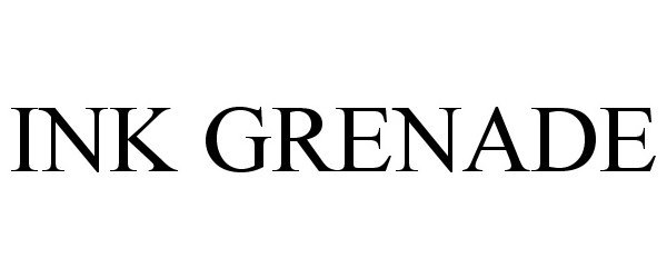 Trademark Logo INK GRENADE