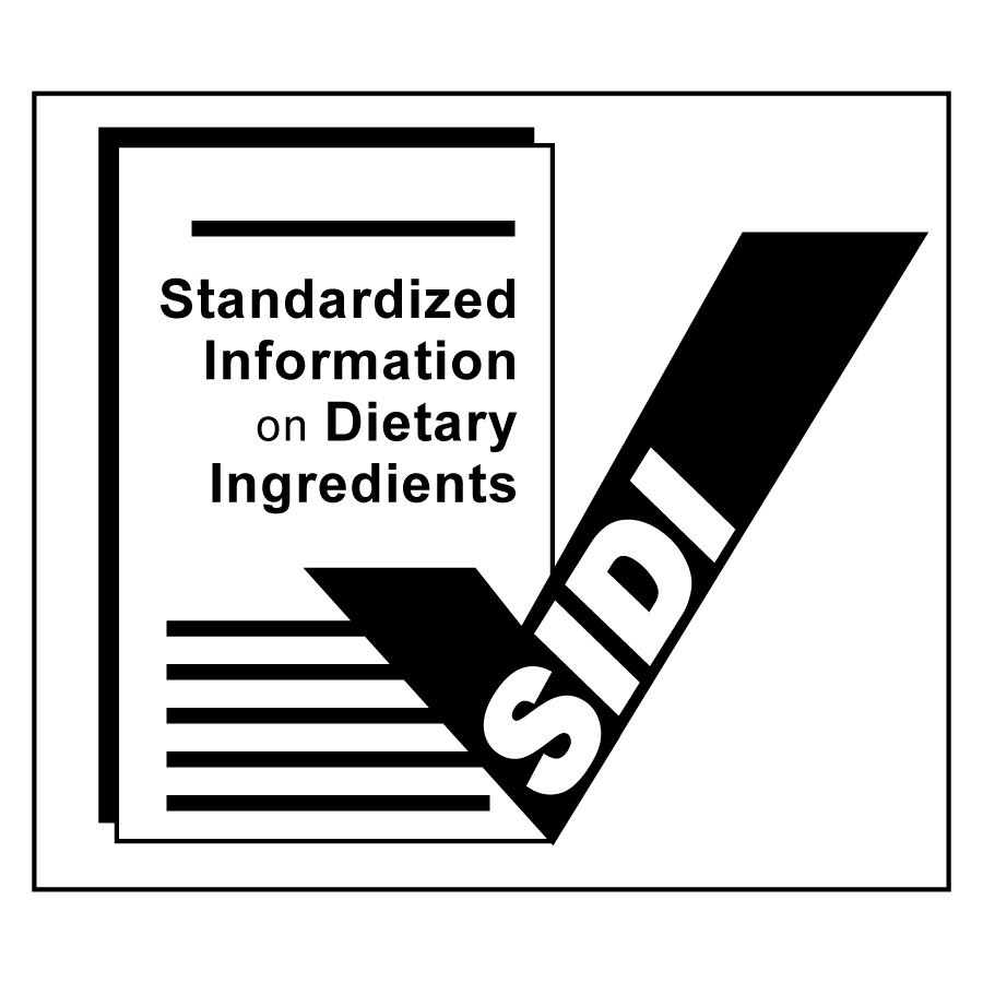 Trademark Logo STANDARDIZED INFORMATION ON DIETARY INGREDIENTS SIDI