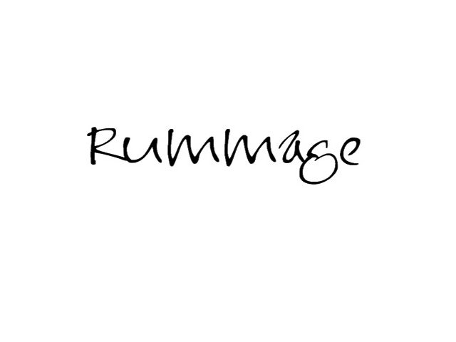 Trademark Logo RUMMAGE