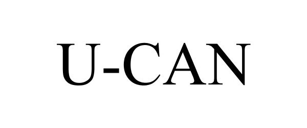 Trademark Logo U-CAN