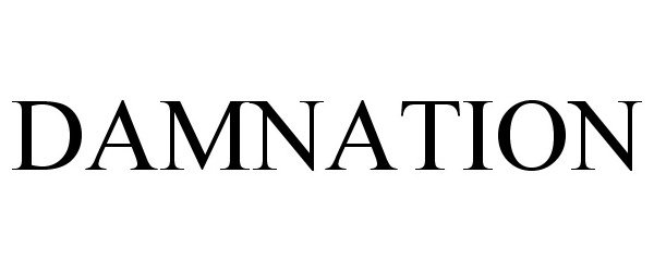 Trademark Logo DAMNATION