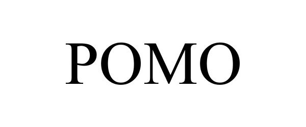 Trademark Logo POMO