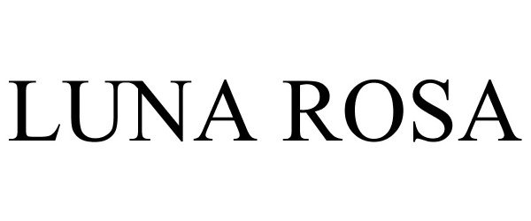 Trademark Logo LUNA ROSA