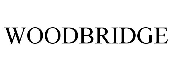 Trademark Logo WOODBRIDGE