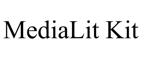 Trademark Logo MEDIALIT KIT