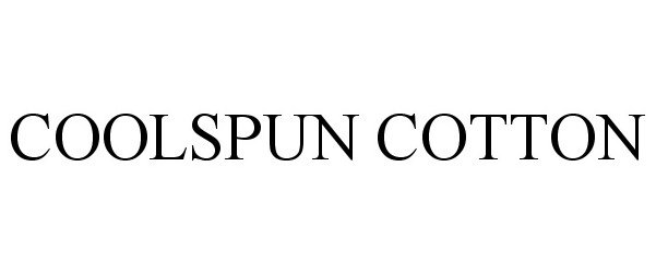 Trademark Logo COOLSPUN COTTON